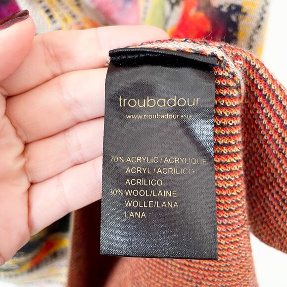 Anthropologie Troubadour Bloomline Wool Blend Sweater Shift Dress, Size Medium - Picture 6 of 11